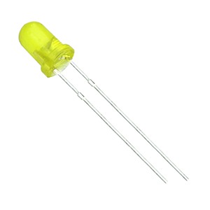 5mm Yellow  Light Emitting Diode, LED
