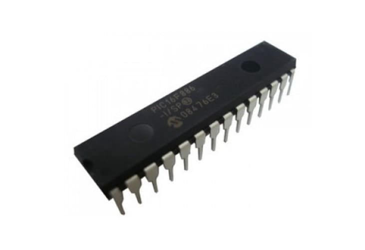 PIC16F886 8-Bit Microcontroller IC