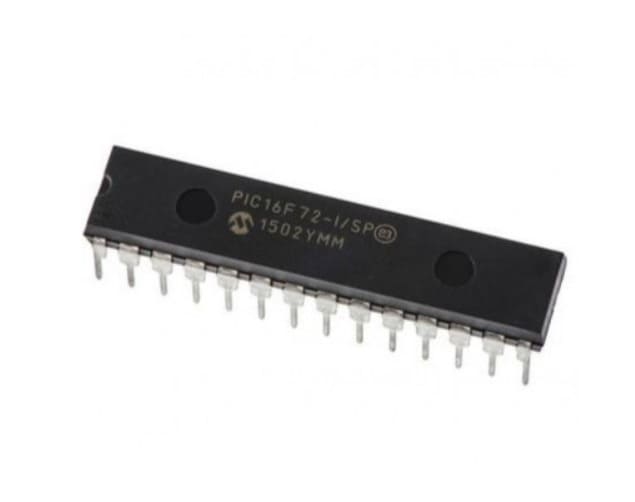 PIC16F72-I/SP ,8 Bit MCU, 20 MHz, 3.5 KB, 28 Pins, DIP Microcontroller