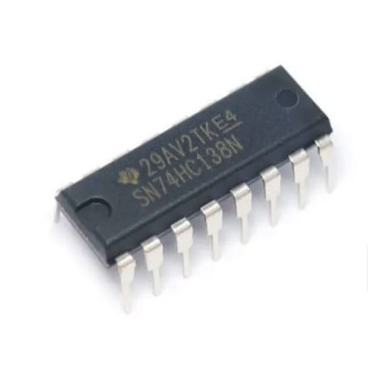 SN74HC138N Encoders Decoders Multiplexers and Demultiplexers IC