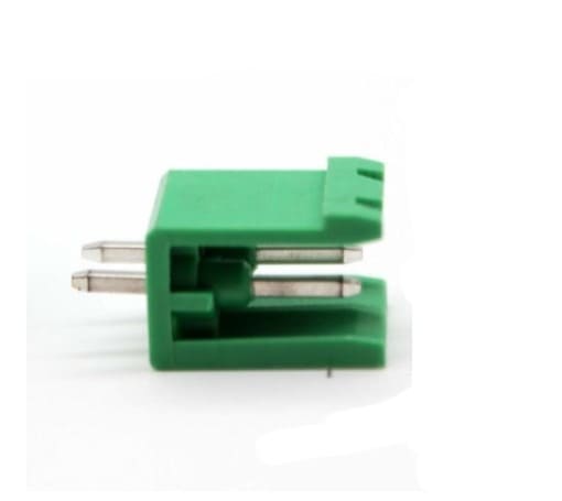 2 Pin Straight PCB Mount Male Terminal Block Connector 5.08mm Pitch