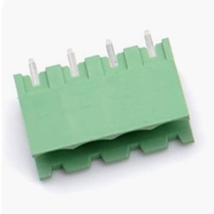 4 Pin Straight PCB Mount Male Terminal Block Connector 5.08mm Pitch