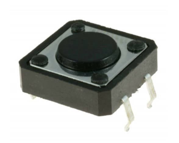 12x12x5mm Tactile 4 Pin Push Button Switch