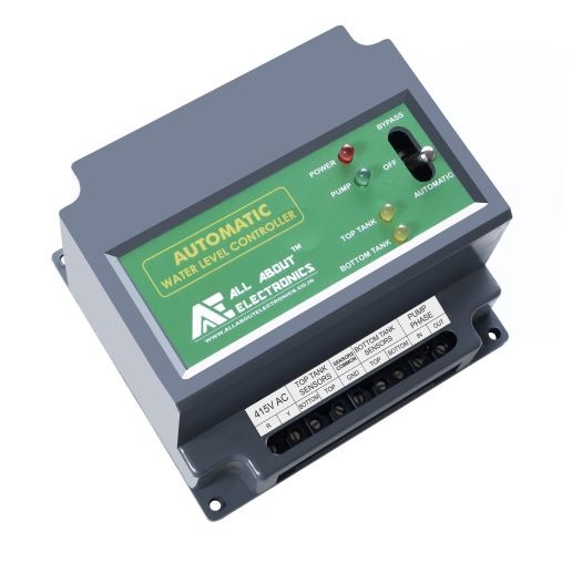 WLC-01 STD - 3 Phase Fully Automatic Water Level Controller with Corrosion-Free Sensors